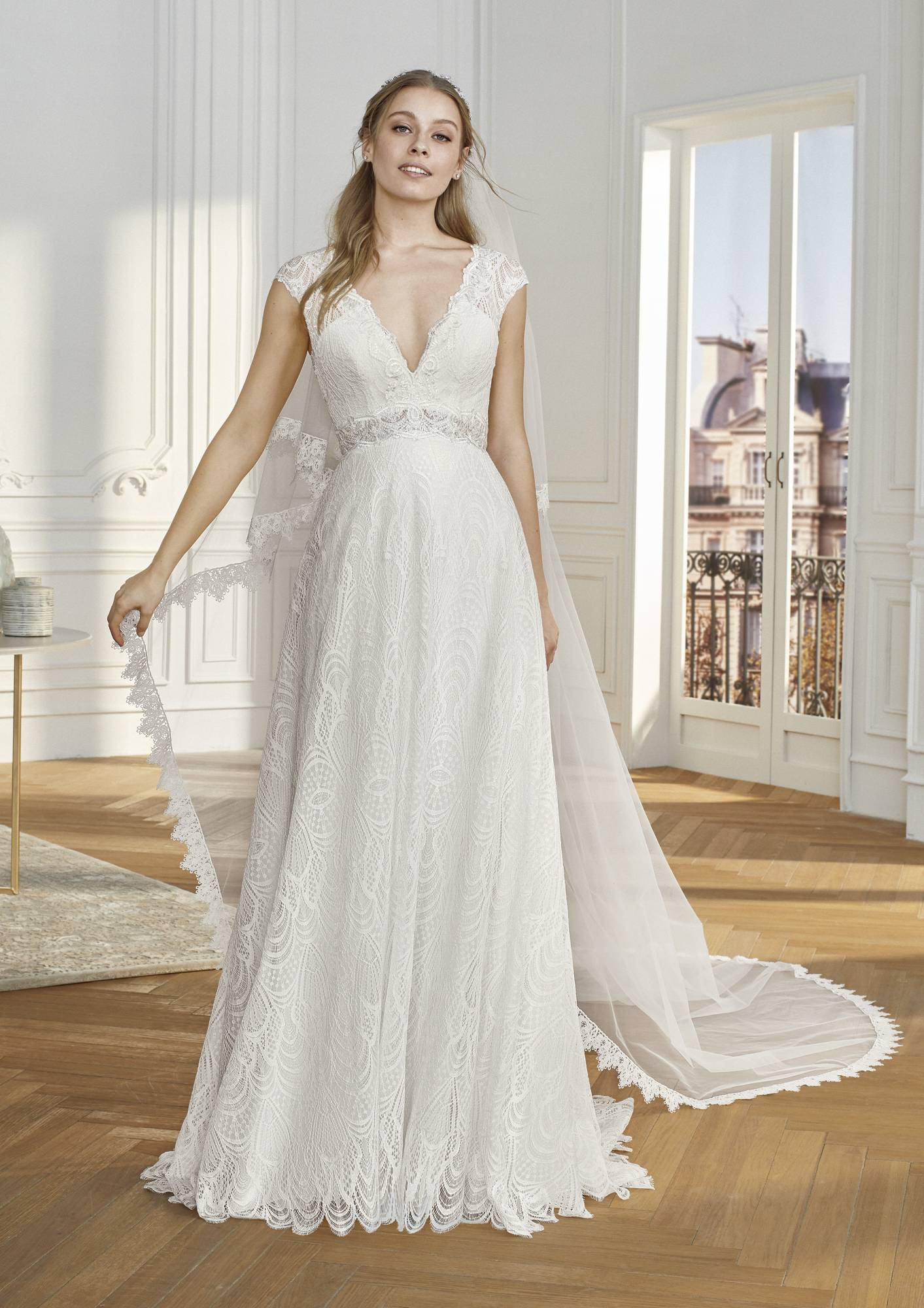 merveilleuse robe de mariée San Patrick modèle Brignolle chez Mariella